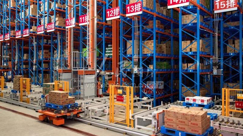 食品仓库塑料托盘：批发市场中的实用之选**